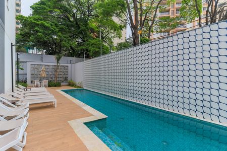 Apartamento para alugar com 27m², 1 quarto e sem vaga Apartamento para alugar com 27m², 1 quarto e sem vagaÁrea comum - Piscina