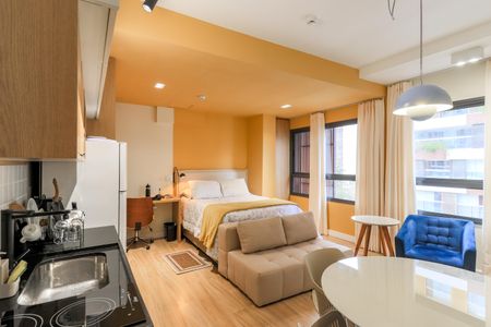 Studio à venda com 30m², 1 quarto e sem vagaCozinha