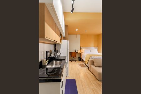 Studio à venda com 30m², 1 quarto e sem vagaCozinha