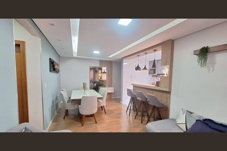 Apartamento à venda com 63m², 2 quartos e 2 vagasSala