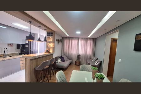 Apartamento à venda com 63m², 2 quartos e 2 vagasSala