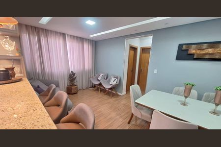 Apartamento à venda com 63m², 2 quartos e 2 vagasSala