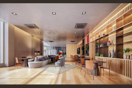 Studio à venda com 42m², 1 quarto e 1 vagaÁrea comum - Salão de Festas