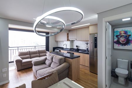 Sala de apartamento à venda com 3 quartos, 57m² em Padroeira, Osasco