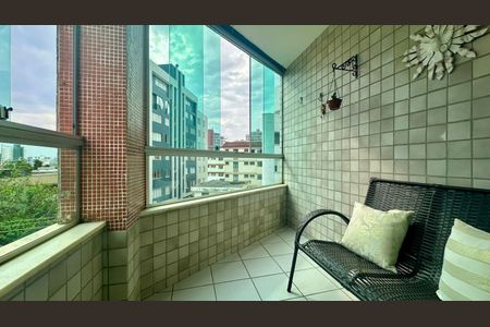 Varanda de apartamento à venda com 2 quartos, 75m² em Anchieta, Belo Horizonte