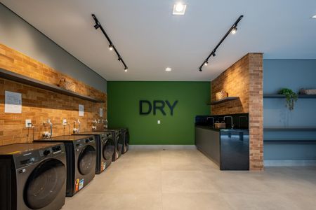 Apartamento à venda com 28m², 1 quarto e sem vaga Apartamento à venda com 28m², 1 quarto e sem vagaÁrea comum - Lavanderia