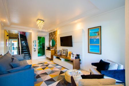 Sala de casa à venda com 3 quartos, 165m² em Vila Linda, Santo André