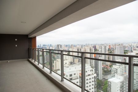 Sacada de apartamento à venda com 3 quartos, 155m² em Campo Belo, São Paulo