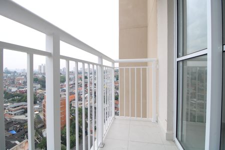 Varanda de apartamento para alugar com 1 quarto, 27m² em Jardim Itacolomi, São Paulo