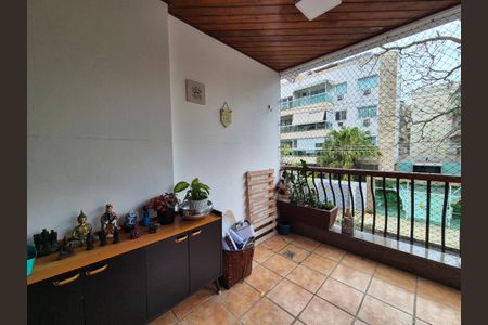 Varanda de apartamento à venda com 3 quartos, 87m² em Recreio dos Bandeirantes, Rio de Janeiro