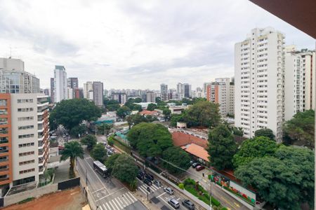 Apartamento para alugar com 26m², 1 quarto e sem vagaVaranda - Vista
