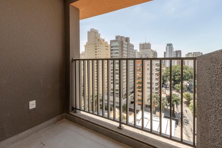Apartamento para alugar com 26m², 1 quarto e sem vagaVaranda