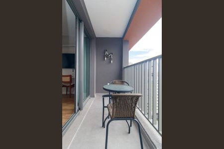 Apartamento para alugar com 26m², 1 quarto e sem vagaVaranda