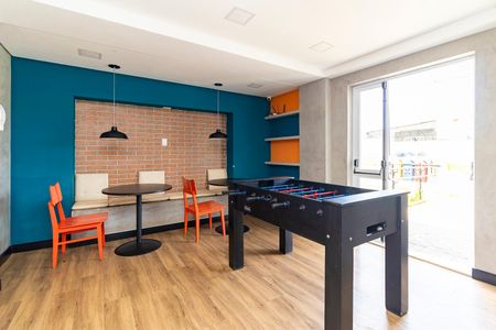 Apartamento para alugar com 36m², 2 quartos e sem vaga Apartamento para alugar com 36m², 2 quartos e sem vagaÁrea comum - Sala de Jogos