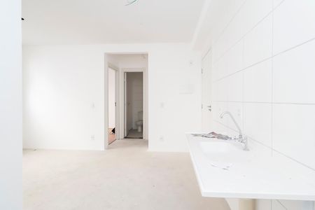 Apartamento para alugar com 36m², 2 quartos e sem vaga Apartamento para alugar com 36m², 2 quartos e sem vagaCozinha e Área de Serviço
