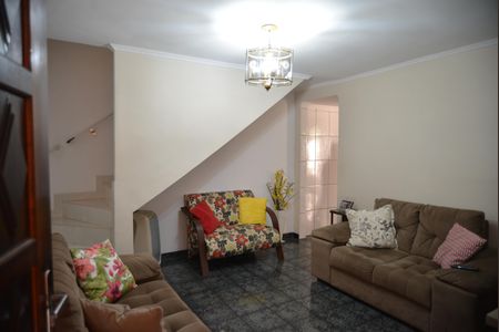 Sala de casa à venda com 5 quartos, 217m² em Vila Camilópolis, Santo André