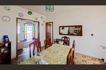 Sala de Jantar de casa à venda com 7 quartos, 229m² em Nova Vista, Belo Horizonte