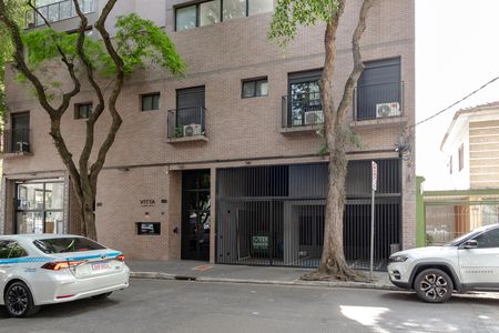 Studio para alugar com 25m², 1 quarto e sem vaga Studio para alugar com 25m², 1 quarto e sem vagaFachada