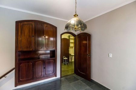 Sala de casa de condomínio para alugar com 4 quartos, 600m² em Residencial Tres (Alphaville), Santana de Parnaíba