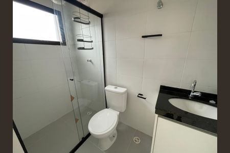 Casa de condomínio para alugar com 70m², 3 quartos e 2 vagasBanheiro da Suíte 