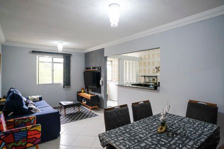 Sala de apartamento à venda com 2 quartos, 61m² em Rudge Ramos, São Bernardo do Campo