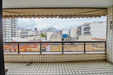 Varanda da Sala de apartamento à venda com 3 quartos, 119m² em Maracanã, Rio de Janeiro