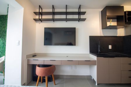 Studio  de kitnet/studio à venda com 1 quarto, 22m² em Cidade Monções, São Paulo