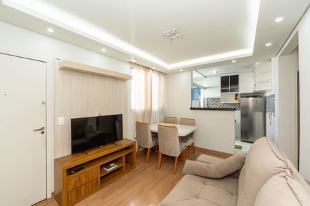 Sala de apartamento para alugar com 2 quartos, 49m² em Camargos, Belo Horizonte