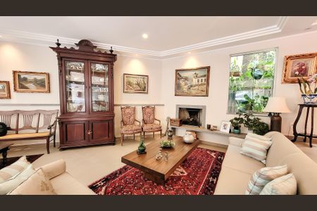 Sala de apartamento à venda com 5 quartos, 380m² em Jardim Botânico (sousas), Campinas