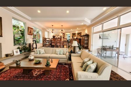 Sala de apartamento à venda com 5 quartos, 380m² em Jardim Botânico (sousas), Campinas