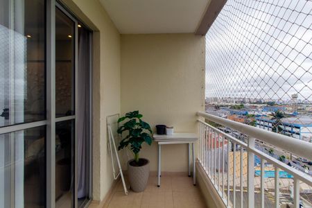 Varanda da Sala de apartamento à venda com 3 quartos, 79m² em Jardim Guairaca, São Paulo