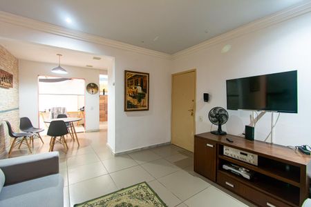 Sala  de apartamento à venda com 3 quartos, 138m² em Santa Efigênia, Belo Horizonte