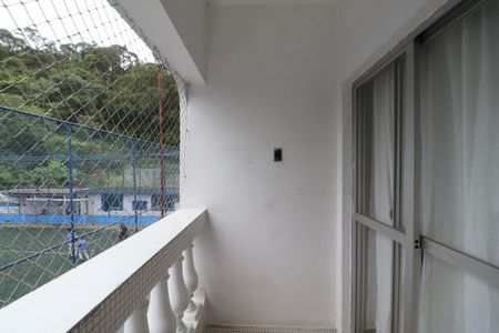 Varanda de apartamento para alugar com 2 quartos, 82m² em Jardim Tres Marias, Guarujá