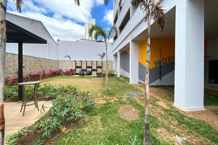 Área comum - Jardim de apartamento para alugar com 2 quartos, 44m² em Centro, Belo Horizonte