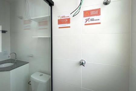 Banheiro de apartamento para alugar com 2 quartos, 44m² em Centro, Belo Horizonte