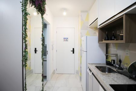 Studio à venda com 25m², 1 quarto e sem vagaCozinha