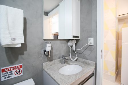 Studio à venda com 25m², 1 quarto e sem vagaBanheiro Social