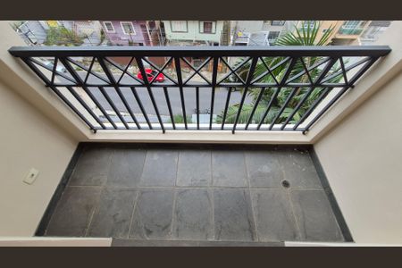 Varanda Sala de apartamento à venda com 3 quartos, 96m² em Jardim Bela Vista, Santo André