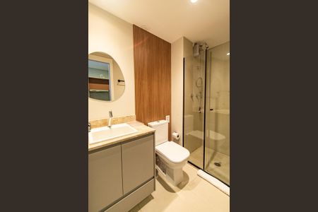 Studio à venda com 25m², 1 quarto e sem vaga Studio à venda com 25m², 1 quarto e sem vagaBanheiro Social