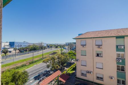 Vista da Sala de apartamento à venda com 2 quartos, 50m² em Cristal, Porto Alegre