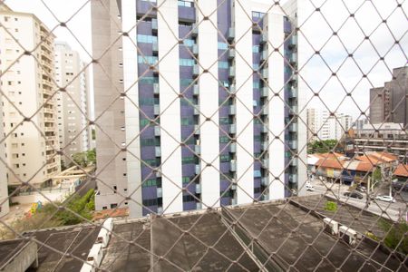 Vista Sala de apartamento à venda com 1 quarto, 39m² em Moema, São Paulo