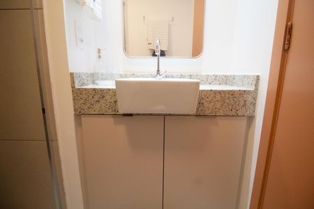 Studio para alugar com 22m², 1 quarto e sem vagaBanheiro da Suíte