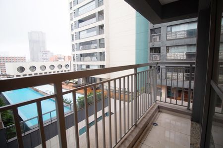 Studio para alugar com 22m², 1 quarto e sem vagaVaranda