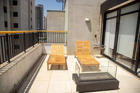 Studio para alugar com 35m², 1 quarto e sem vagaÁrea comum - Churrasqueira