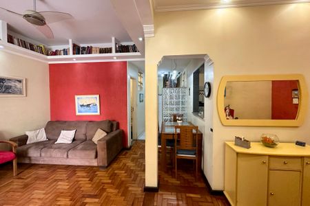 Sala de apartamento à venda com 2 quartos, 66m² em Flamengo, Rio de Janeiro