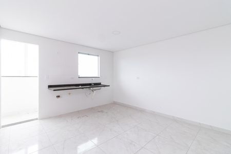 Sala/Cozinha de apartamento para alugar com 2 quartos, 40m² em Cidade Patriarca, São Paulo