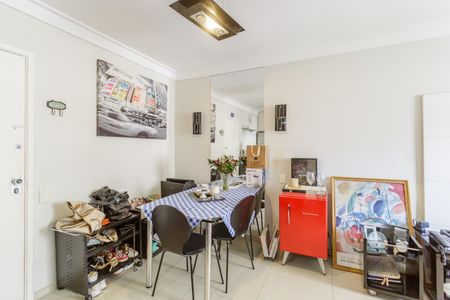 Sala de apartamento à venda com 1 quarto, 42m² em Indianópolis, São Paulo