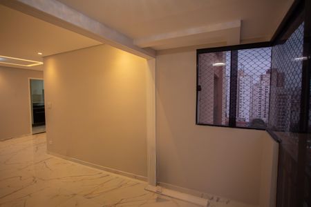 Varanda da Sala de apartamento à venda com 3 quartos, 77m² em Santa Teresinha, São Paulo