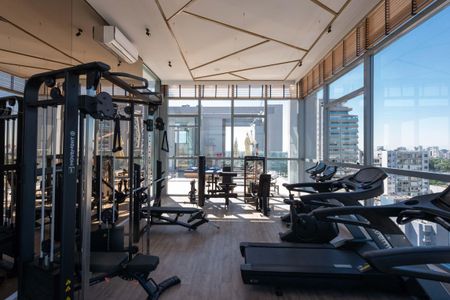 Studio à venda com 35m², 1 quarto e sem vaga Studio à venda com 35m², 1 quarto e sem vagaÁrea Comum - Academia