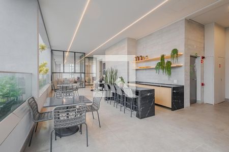 Studio à venda com 35m², 1 quarto e sem vaga Studio à venda com 35m², 1 quarto e sem vagaÁrea Comum - Espaço Gourmet